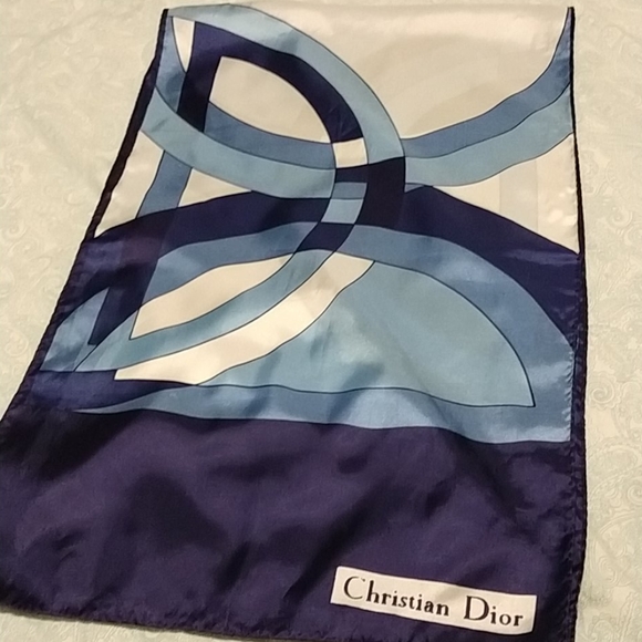 Original Christian Dior scarf geometric modern - Picture 10 of 15